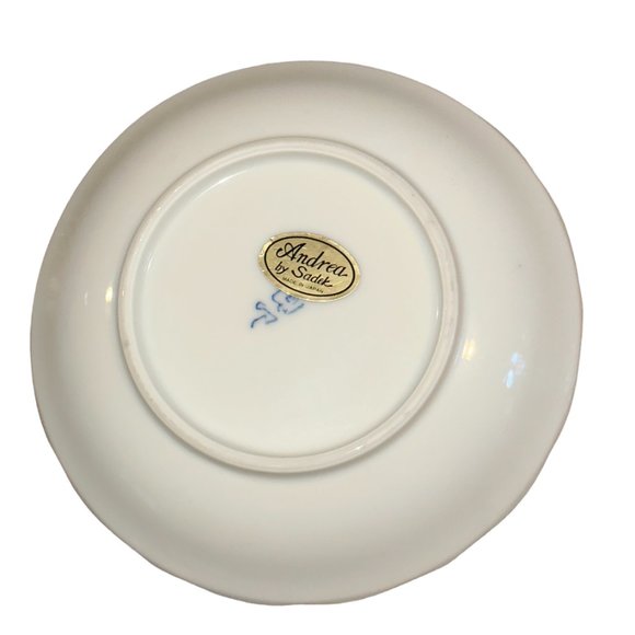 Beautiful Vintage Peacock Design Sauce Dishes - Set of 4 - Picture 4 of 9